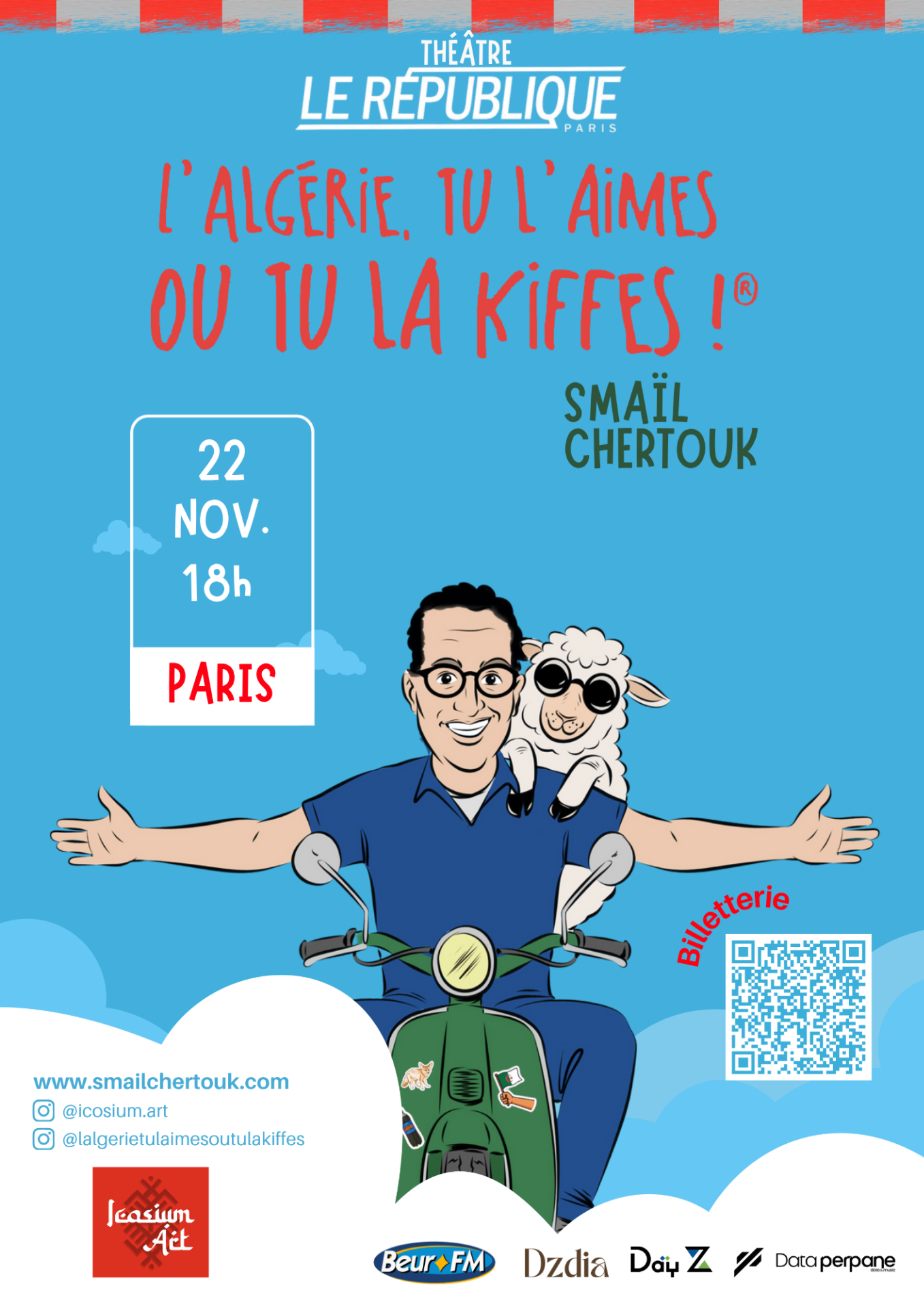 Billetterie Paris 22 nov.