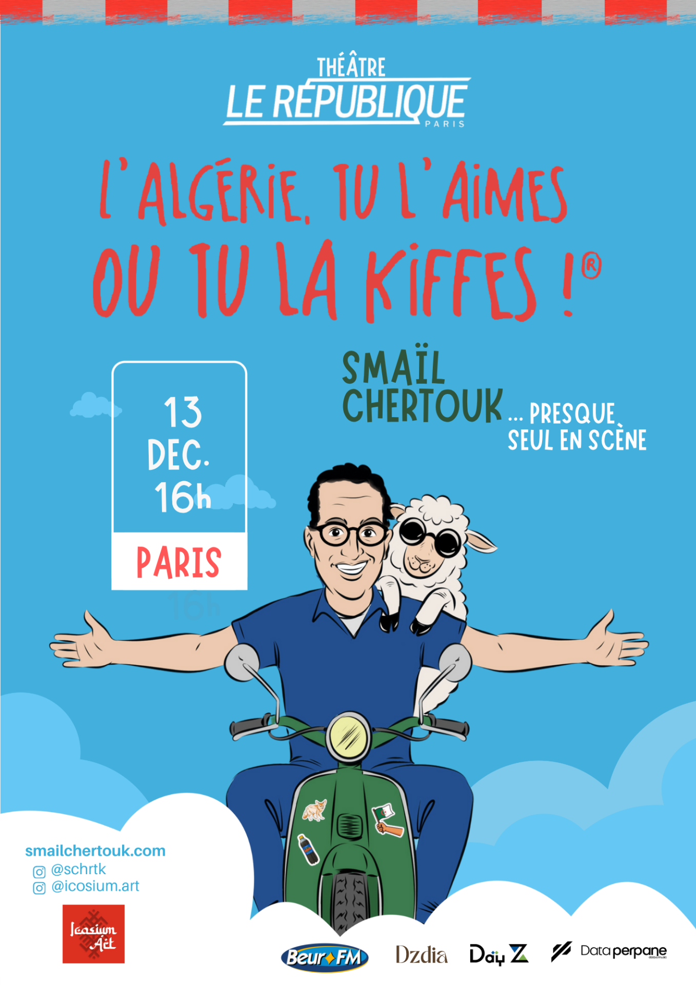 Billetterie Paris 13 déc.